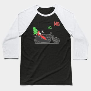 Christmas Santa Drive Baseball T-Shirt